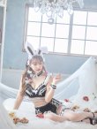 画像10: 【即日発送】【sugar nine×マリームーンコラボ】 セクシーレースバニーコスプレセット【sugar nineハロウィンコスプレ7点セット】【S-Mサイズ/3カラー】[HC02] (10)