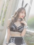 画像14: 【即日発送】【sugar nine×マリームーンコラボ】 セクシーレースバニーコスプレセット【sugar nineハロウィン7点セット】【S-Mサイズ/3カラー】[HC02] (14)