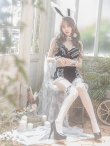 画像8: 【即日発送】【sugar nine×マリームーンコラボ】 セクシーレースバニーコスプレセット【sugar nineハロウィン7点セット】【S-Mサイズ/3カラー】[HC02] (8)