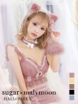 画像12: 門りょうちゃん着用【マリームーンコラボ】 セクシーレースキャット【ハロウィンコスプレ6点セット】【XS-L/7カラー】[YMT] (12)