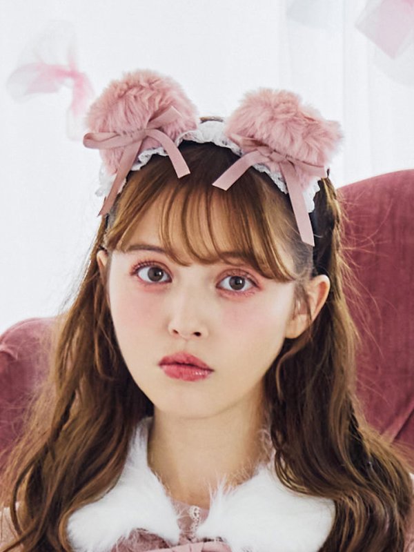 画像16: 【SALE!!】【即日発送】ファーポンチョ付きベアメイドコスプレ/ワンピースコスプレ【sugar nineハロウィン4点セット】【S-Lサイズ/1カラー】[OF01] (16)