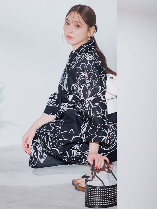 モデル:kie 身長:158cm 着用サイズ:Fサイズ