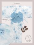 画像21: 【予約 / 7月上旬発送予定】セパレート水彩フラワー浴衣 OBI-siwa-204-wk-2-LBL / HIMO-900-yn-5-IV / HEKO-800-sb-5-W / YA-1023-wk-BL / GETA-01-kj-3-IV/ [yo/OF01] (21)