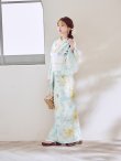 画像14: ニュアンス牡丹ペールトーン浴衣【浴衣３点セット 浴衣/帯/下駄】[YMT] (14)