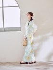 画像16: ニュアンス牡丹ペールトーン浴衣【浴衣３点セット 浴衣/帯/下駄】[YMT] (16)