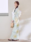 画像3: ニュアンス牡丹ペールトーン浴衣【浴衣３点セット 浴衣/帯/下駄】[YMT] (3)