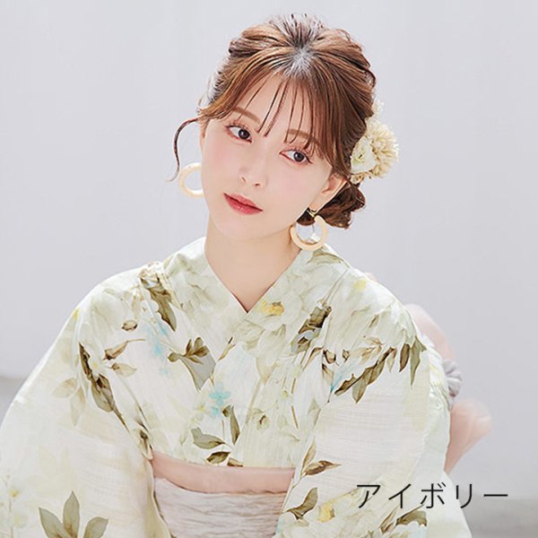 画像10: 【即日発送】【浴衣小物】ダイヤパールフラワーコサージュ【2カラー】[YMT] (10)