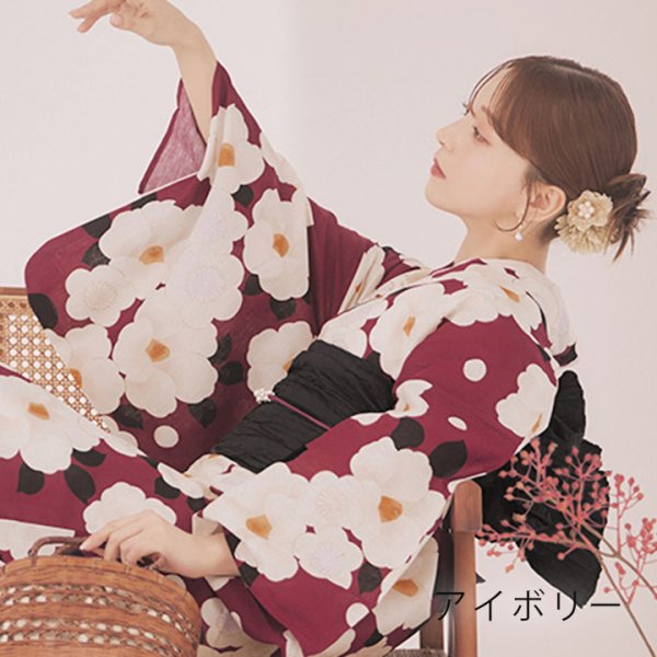 画像7: 【即日発送】【浴衣小物】ダイヤパールフラワーコサージュ【2カラー】[YMT] (7)