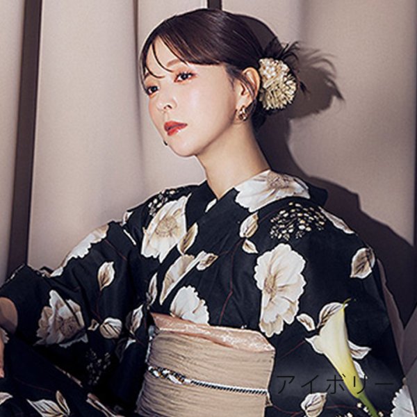 画像12: 【即日発送】【浴衣小物】ダイヤパールフラワーコサージュ【2カラー】[YMT] (12)