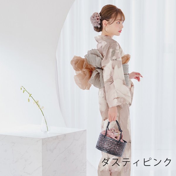 画像7: 【即日発送】【浴衣小物】ダスティフラワーコサージュ【2カラー】[YMT] (7)