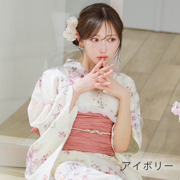 画像7: 【即日発送】【浴衣小物】5連フラワーコサージュ【1カラー】[YMT] (7)