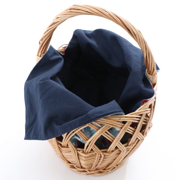 画像6: 【即日発送】かごバスケットバッグ【3カラー】【YMT】 (6)