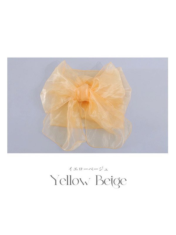 画像9: 【即日発送】【兵児帯】浴衣コーデを華やかにするオーガンジー兵児帯 単品販売[YMT] (9)