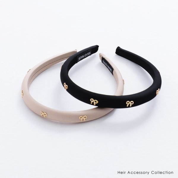 画像5: 【カチューシャ】ゴールドリボンカチューシャ【2カラー】[OF02] (5)