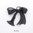 画像3: 【アクセサリー/ヘアゴム】シアーリボンヘアゴム【2カラー】[OF02]  (3)