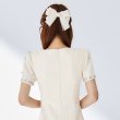画像11: 【アクセサリー：バレッタ】ビジューシフォンリボンバレッタ【4カラー】[OF02]  (11)