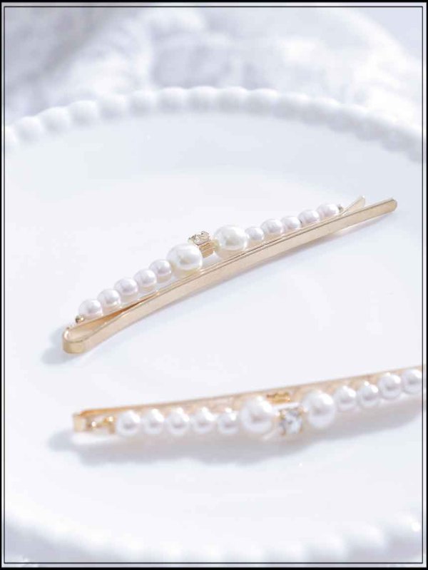 画像3: 【アクセサリー：ヘアピン】パールストーンヘアピン【1カラー】[OF02] (3)
