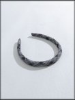 画像3: 【ヘアアクセサリー カチューシャ】オンブレチェックカチューシャ【1カラー】[OF02] 【YN】 (3)