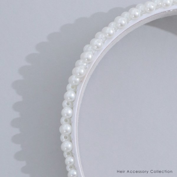 画像3: 【アクセサリー：カチューシャ】パールカチューシャ【1カラー】[OF02] (3)