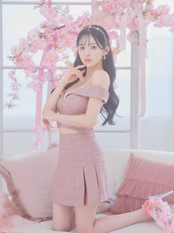 モデル:かるあ 身長:156cm 着用サイズ:Sサイズ