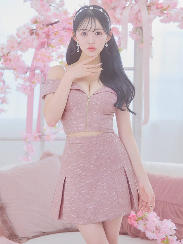 モデル:かるあ 身長:156cm 着用サイズ:Sサイズ