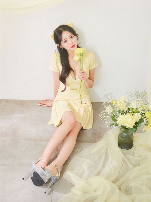 モデル:かるあ 身長:156cm 着用サイズ:Sサイズ