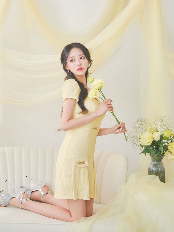 モデル:かるあ 身長:156cm 着用サイズ:Sサイズ