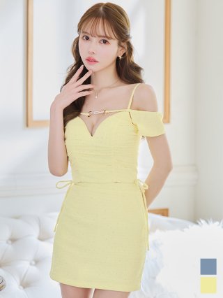 オフショルダーミニドレス ジュエルズ オフショルダー｜キャバドレス・ミニドレス通販はJEWELS