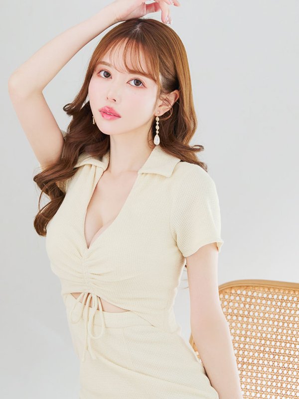 モデル:ゆめ 身長:160cm 着用サイズ:Sサイズ