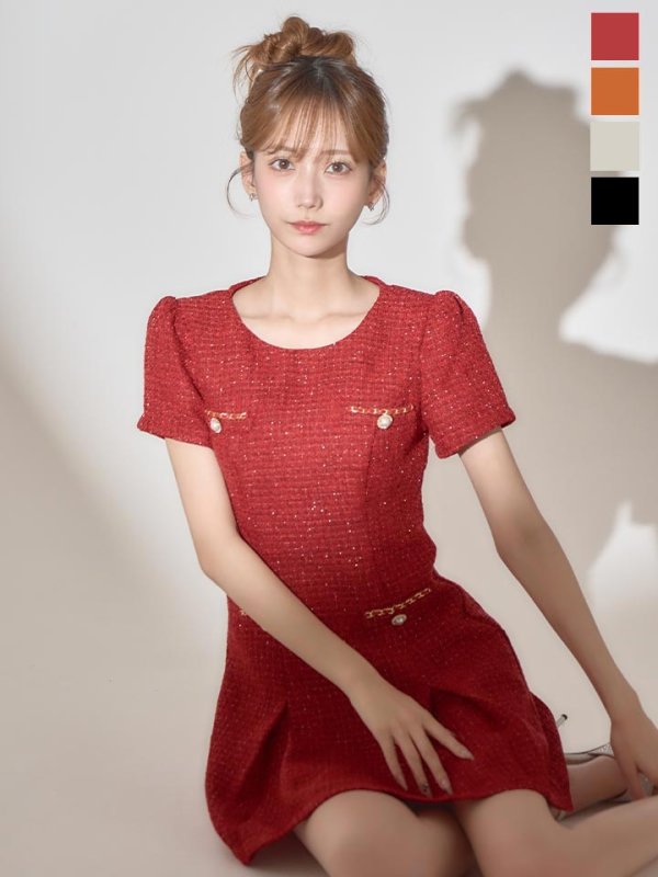 モデル：あすか　身長：170cm　着用サイズ：Sサイズ