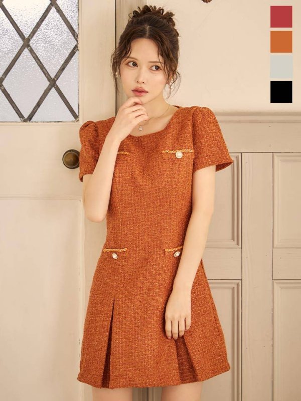 モデル：ゆめ　身長：160cm　着用サイズ：Sサイズ