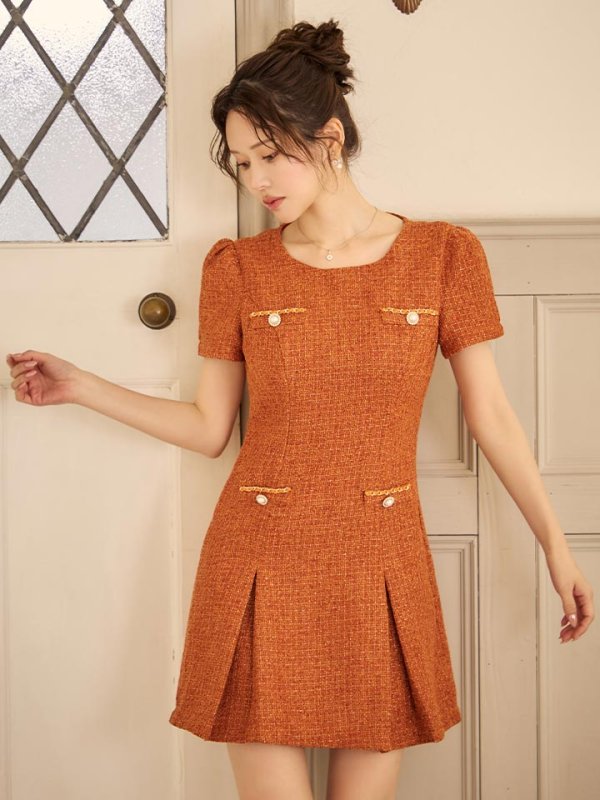 モデル：ゆめ　身長：160cm　着用サイズ：Sサイズ