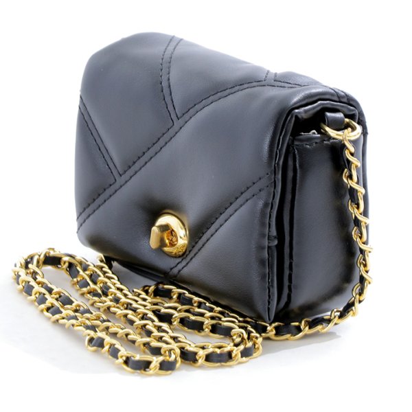 画像6: ステッチデザインミニショルダーバッグ【Fサイズ/2カラー】[OF04] (6)