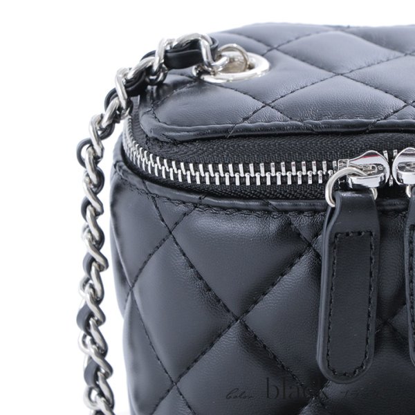 画像8: 【即日発送】【水着小物：ビーチバッグ】ショルダーチェーン付き/ キルティング/ バニティバッグ[OF04] (8)