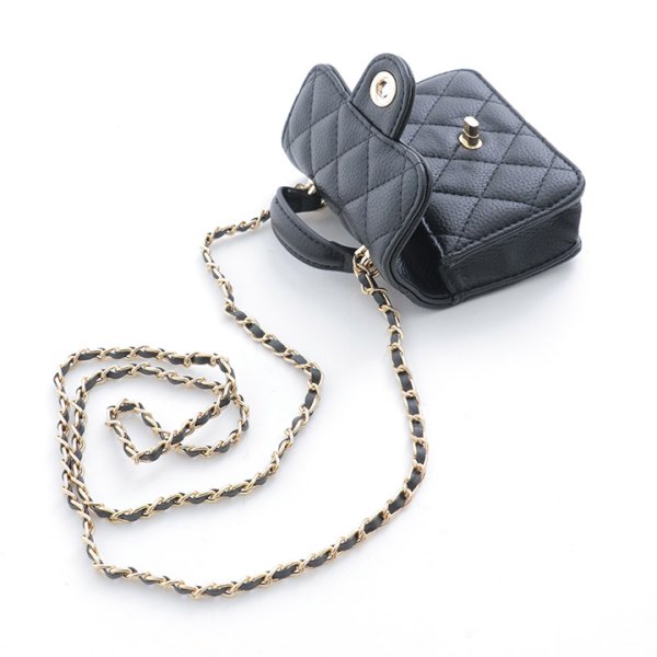 画像5: 【バッグ】キルティングレザーミニバッグ【2カラー】[OF04] (5)