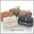 画像2: 【バッグ】2wayレザーフラップスクエアハンドバッグ【Fサイズ/5カラー】[OF04]  (2)