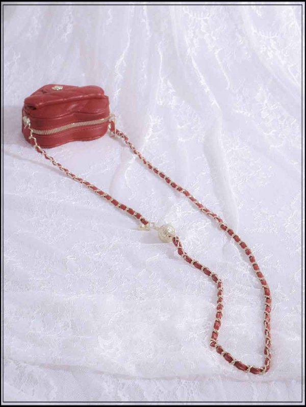 画像8: ショルダーバッグ/チェーン紐【Fサイズ/3カラー】[OF04] (8)