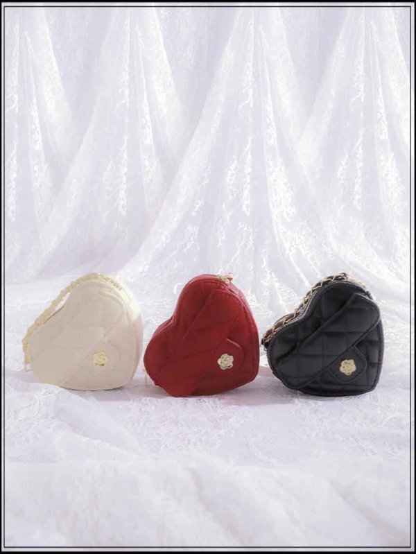 画像2: ショルダーバッグ/チェーン紐【Fサイズ/3カラー】[OF04] (2)