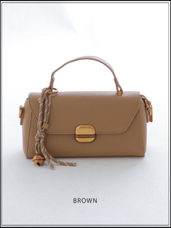 画像3: 【バッグ】ベルチャーム2wayバッグ【Fサイズ/3カラー】[OF03] (3)