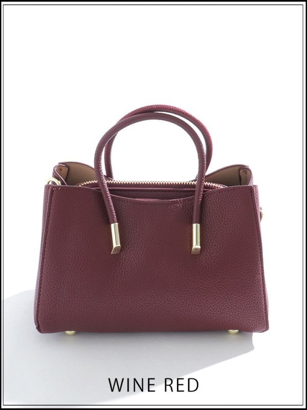 画像4: 【バッグ】2wayスクエアバッグ【Fサイズ/3カラー】[OF02] (4)