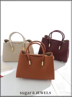 【バッグ】2wayスクエアバッグ【Fサイズ/3カラー】