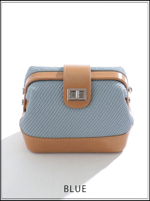 画像4: 【バッグ】ボックス型2WAYバッグ【Fサイズ/2カラー】[OF03] (4)