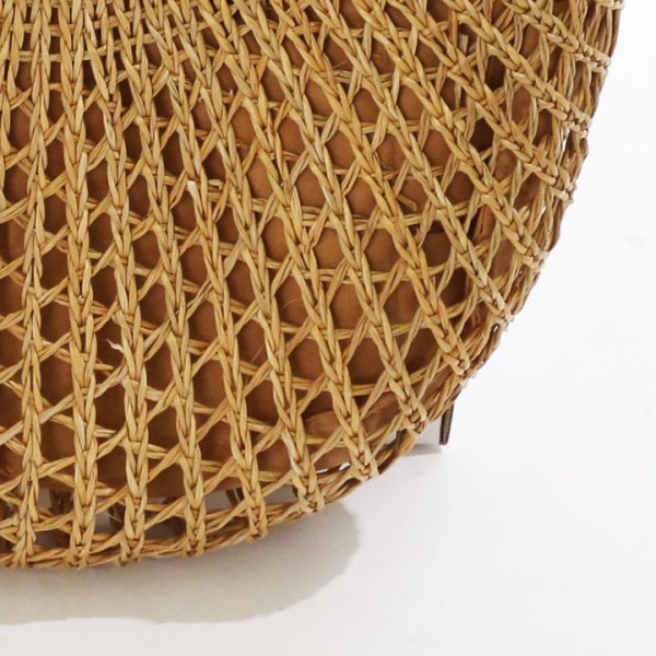 画像4: 【即日発送】リングハンドルかごバッグ[OF03C][B401-B] (4)