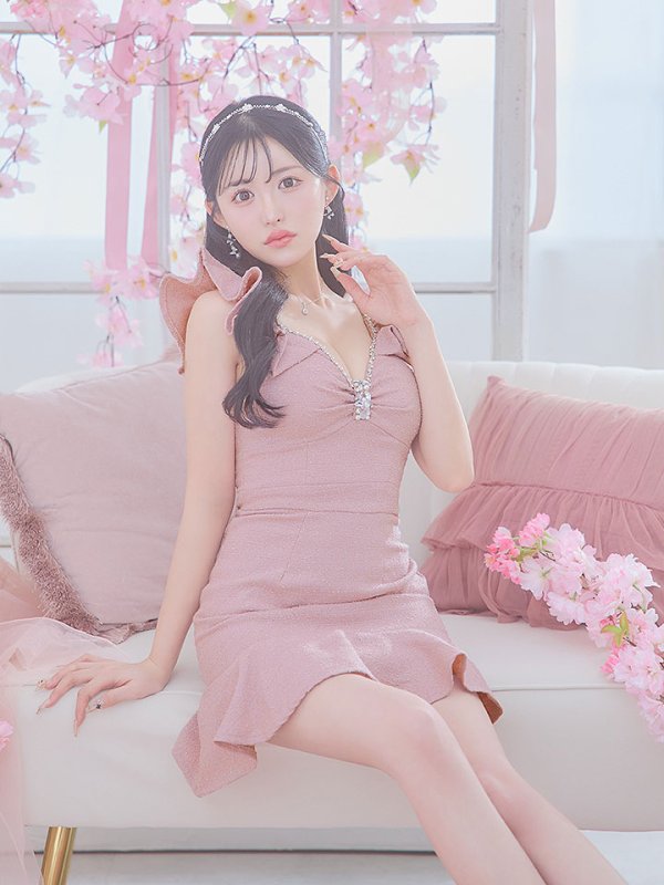 モデル:かるあ 身長:156cm 着用サイズ:Sサイズ