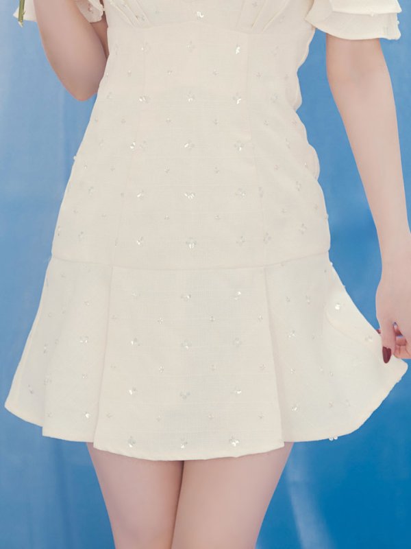 モデル:羽澄まり 身長:158cm 着用サイズ:Sサイズ