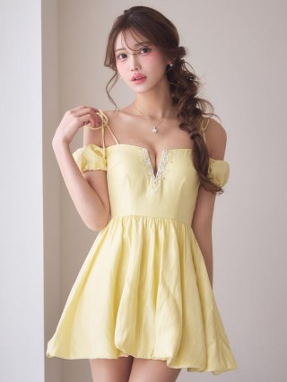 イエロー(黄)ミニドレス一覧 | キャバドレスの通販なら JEWELS(ジュエルズ)