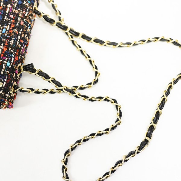 画像8: 【Angel R/エンジェルアール】ミックスチェックツイード/ チェーンバッグ【Fサイズ/3カラー】[OF02] (8)