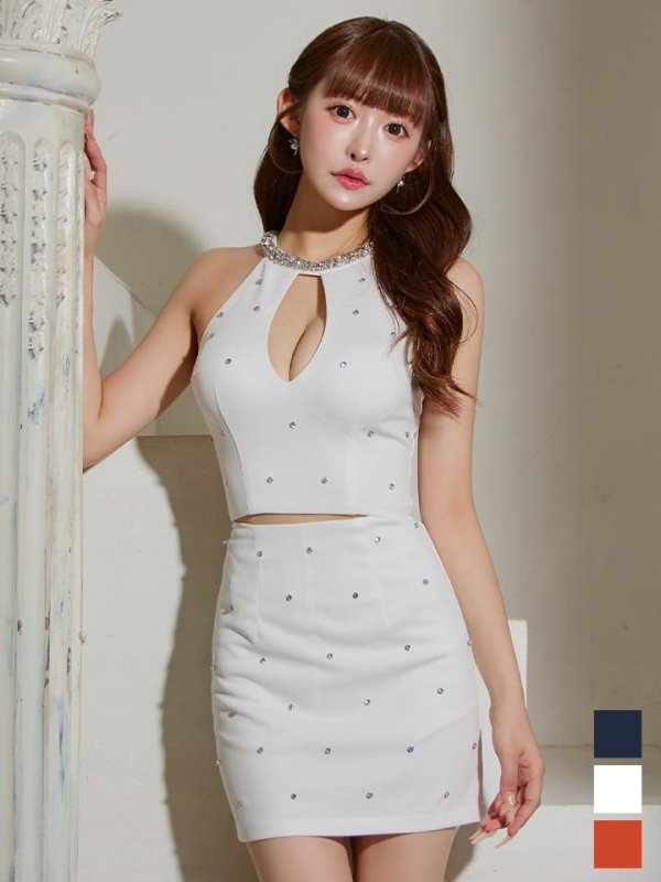 モデル：かるあ　身長：156cm　着用サイズ：Sサイズ