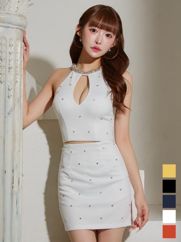 モデル：かるあ　身長：156cm　着用サイズ：Sサイズ