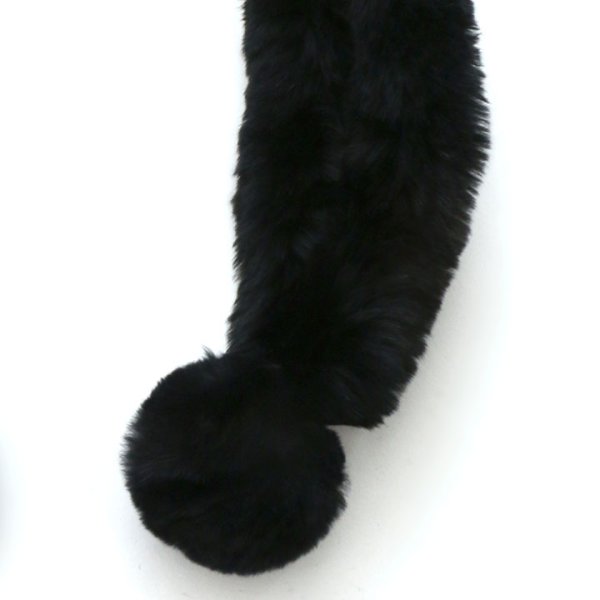 画像7: 【2カラー】ラビットファーマフラー[HC02] (7)